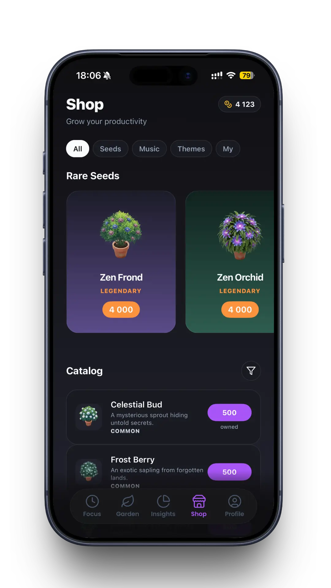 Focus Aura — Seed shop